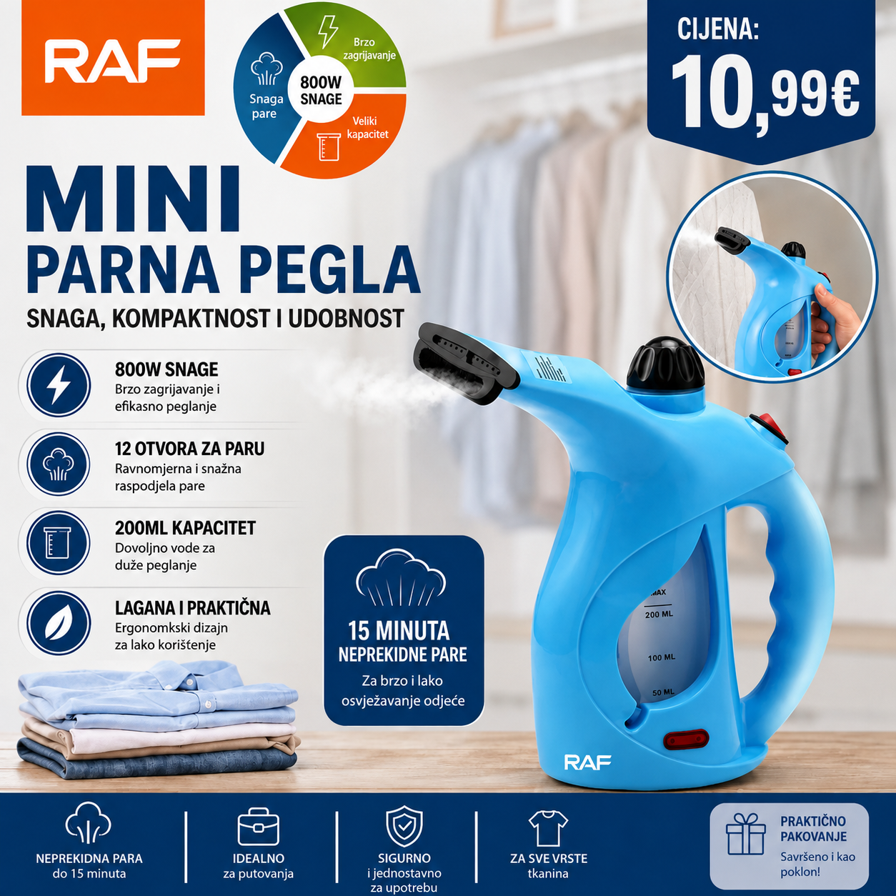 Mini Parna Pegla RAF