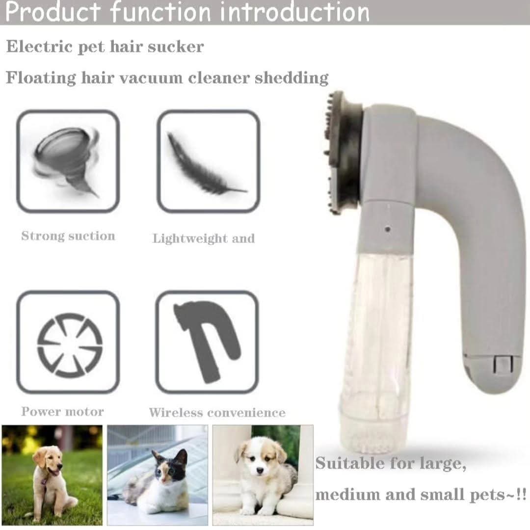 2u1 usisivac i masazer za ljubimce