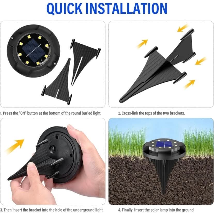 Solarne podne lampice