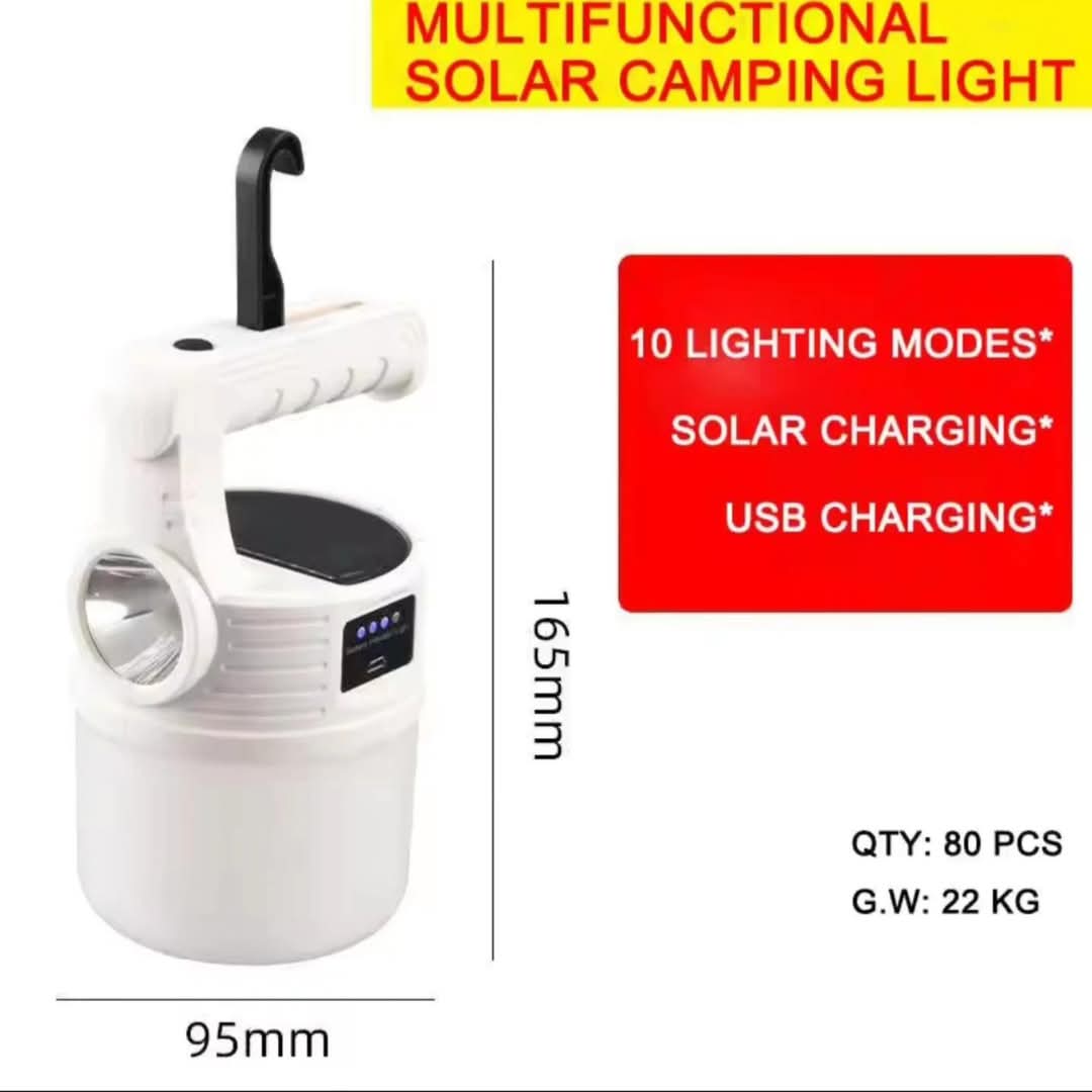 Solarna 2u1 led lampa sa zakackom