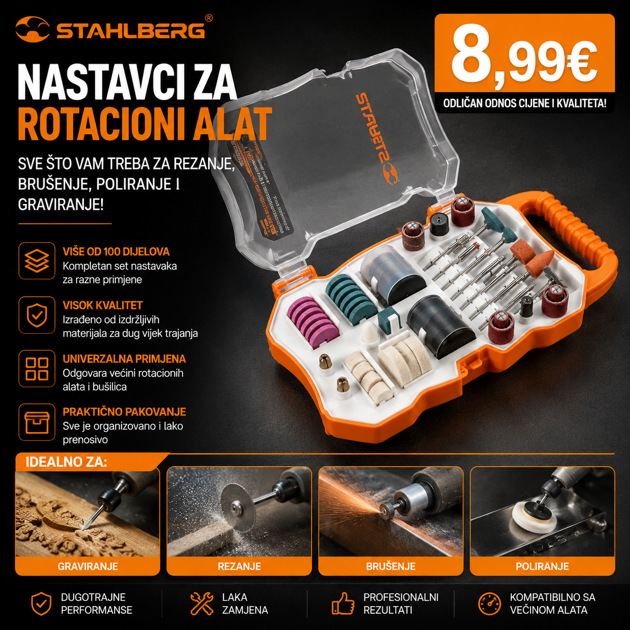 Nastavci za rotacioni alat