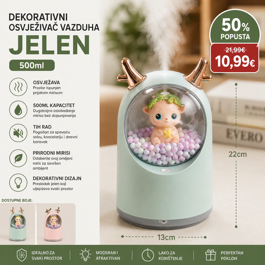 Dekorativni osvježivač vazduha jelen 500ml