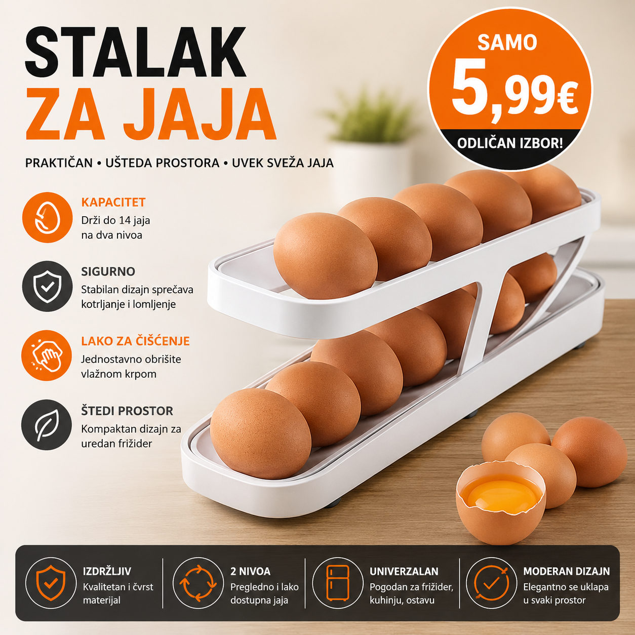 Stalak za jaja