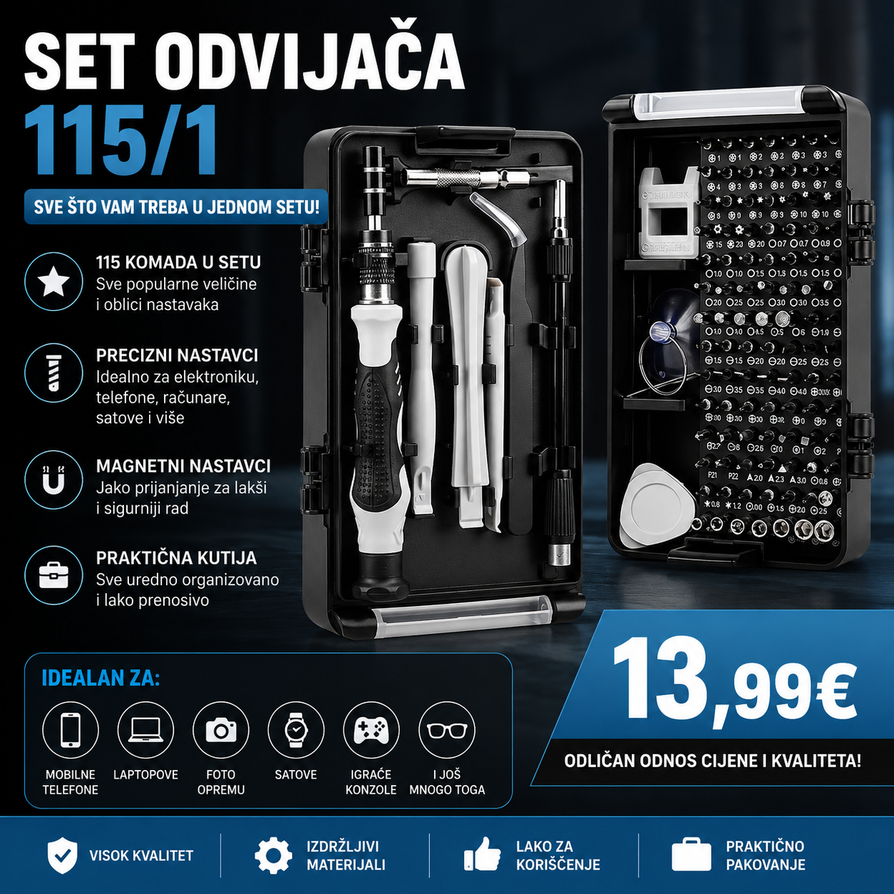 Set odvijaca 115/1