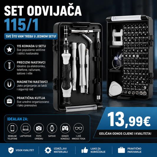Set odvijaca 115/1