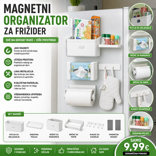 MAGNETNI ORGANIZATOR ZA FRIŽIDER