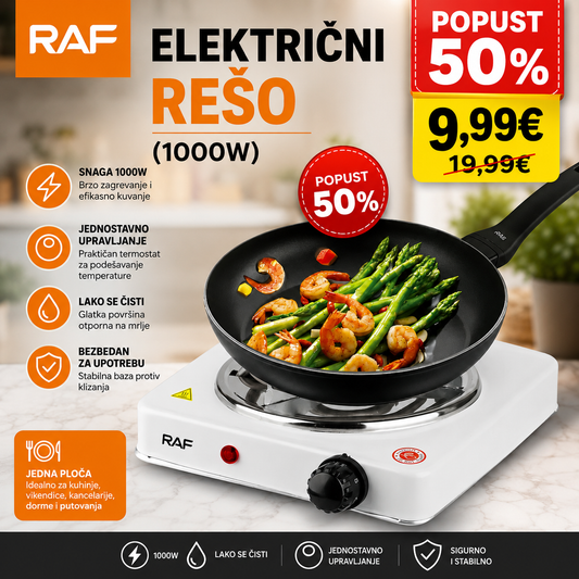 RAF R.8010B – Električni Rešo (1000W)