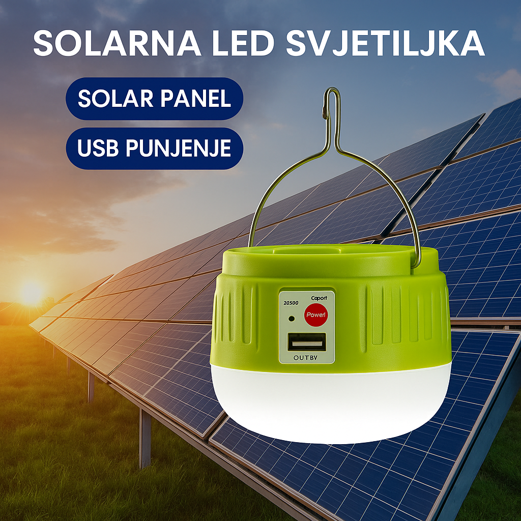 SOLARNA LAMPA 300W