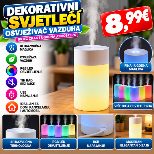 Dekorativni svjetleći osvježivač vazduha