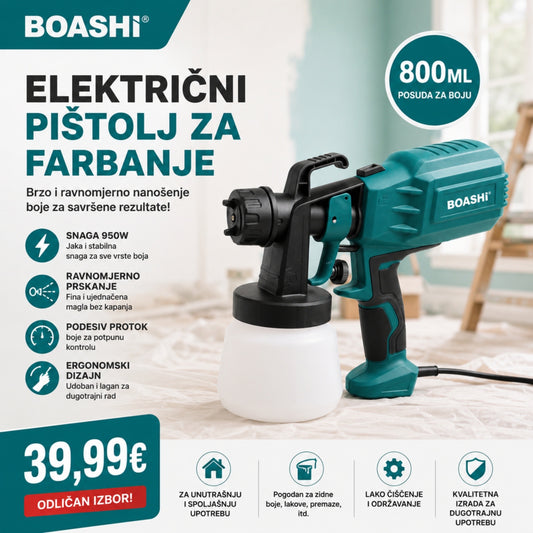 Električni pištolj za farbanje