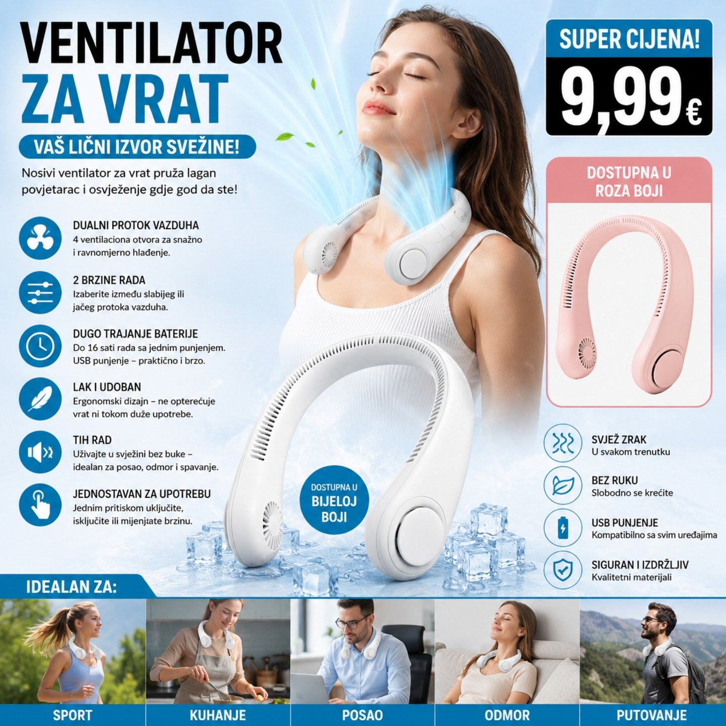 VENTILATOR ZA VRAT – OSVJEŽENJE UVIJEK UZ VAS