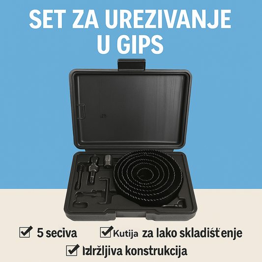 Set ureznica 6/1 za gips i drvo
