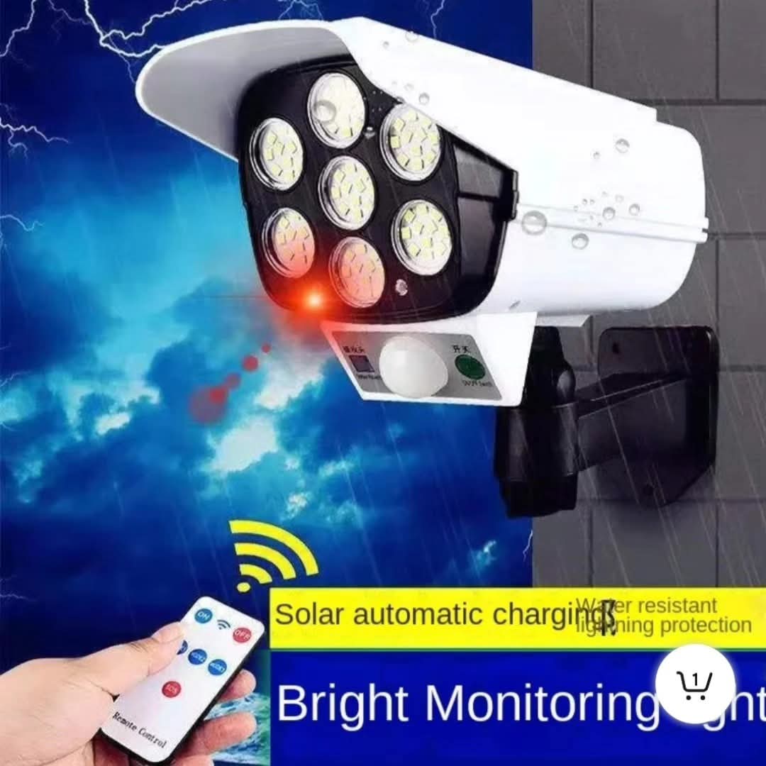 Solarna led lampa u obliku kamere