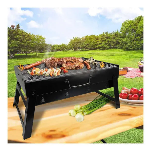 Prenosivi BBQ roštilj – savršen za svaku priliku!