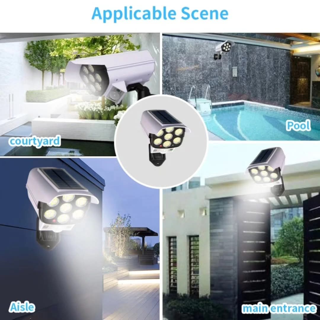 Solarna led lampa u obliku kamere