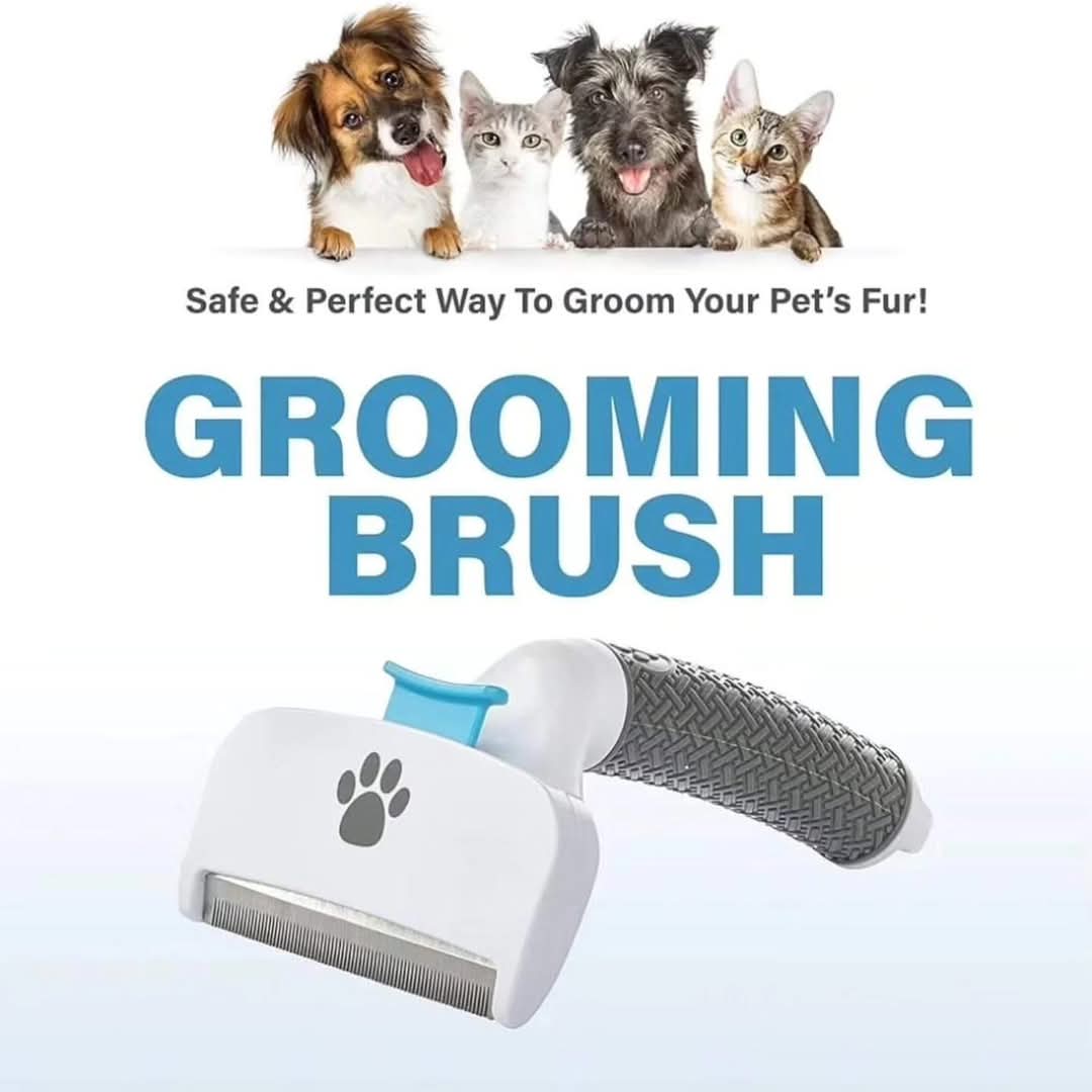 Cetka za pse i macke sa mehanizmom za ukljanjanje dlaka