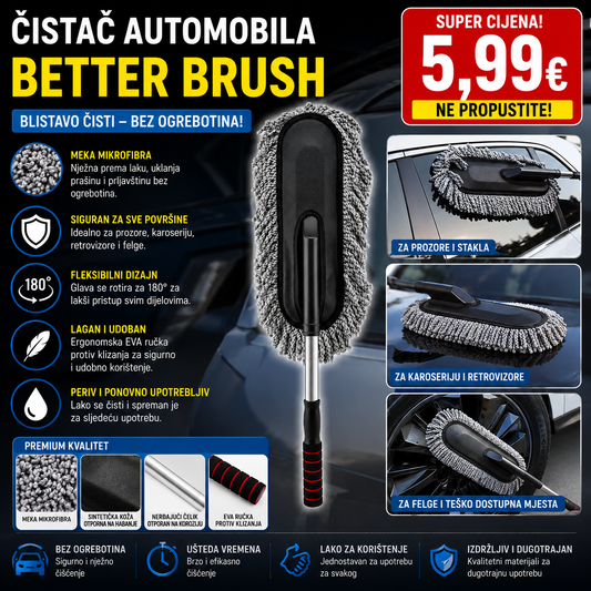 Cistac automobila better brush