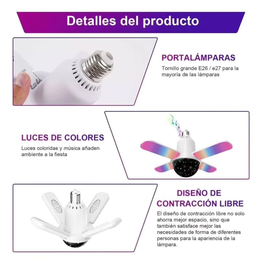 4u1 bluetooth disko sijalica