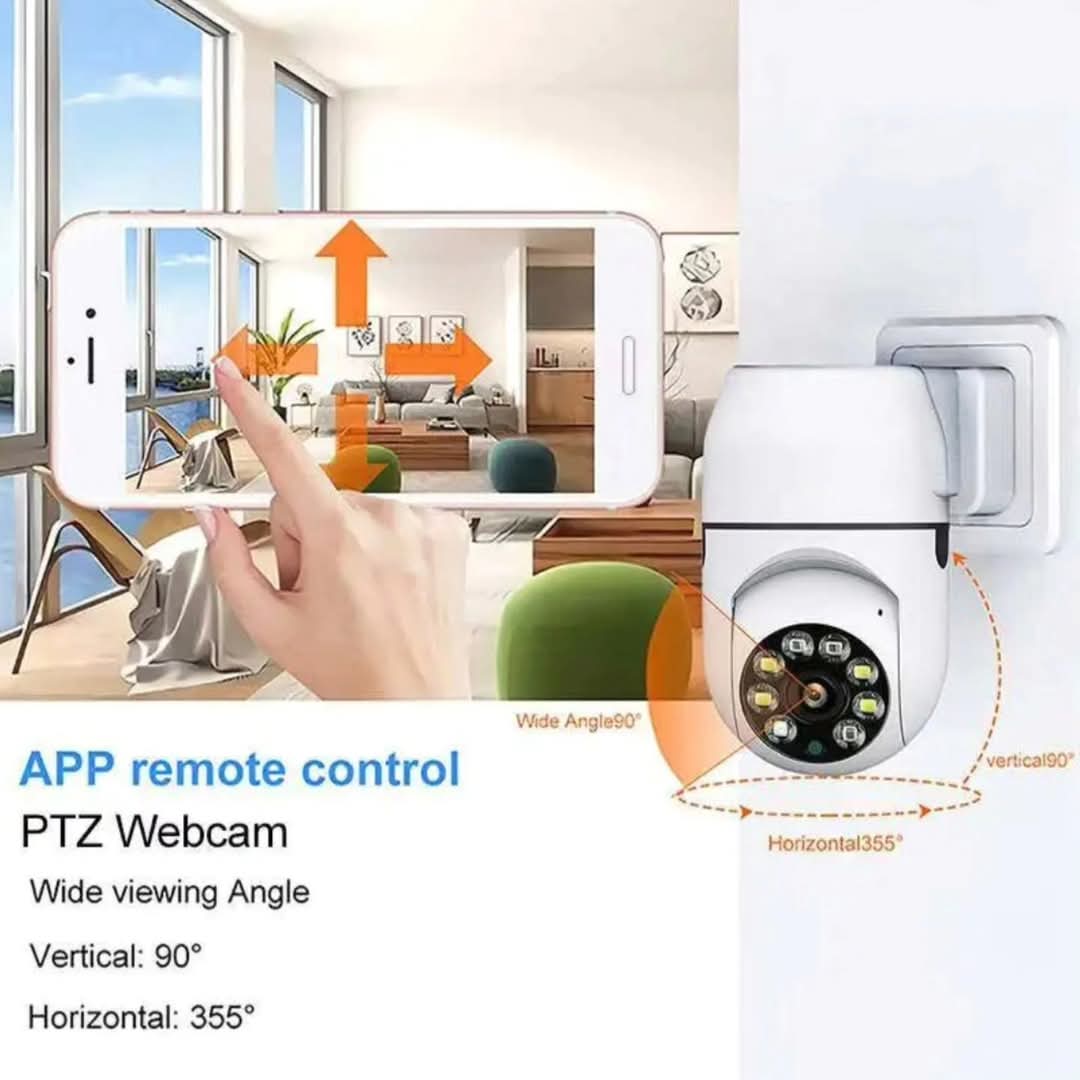 WI-FI rotirajuca kamera sa utikacem za struju