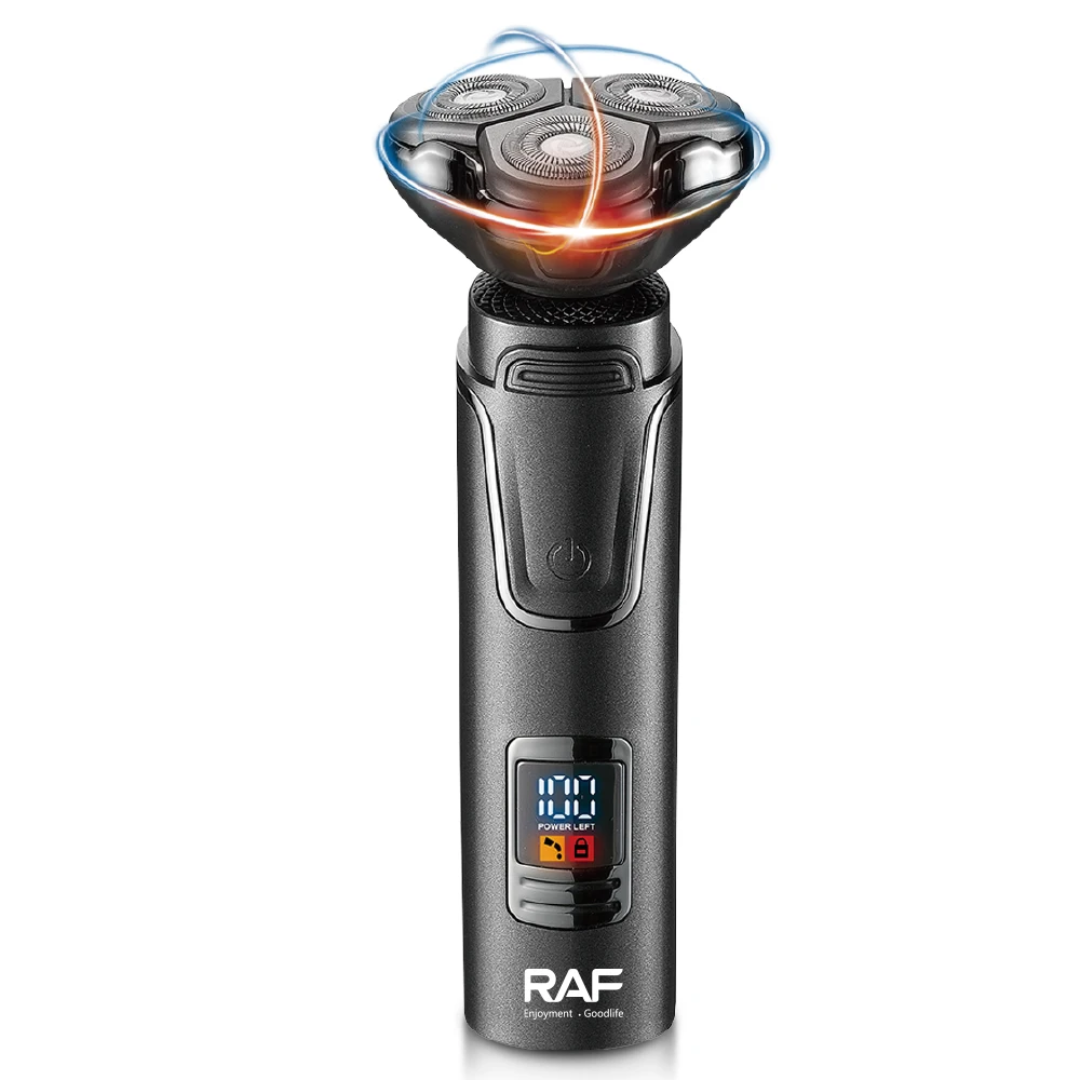 RAF – Električni brijač 3 u 1 (IPX7, USB, LED display)