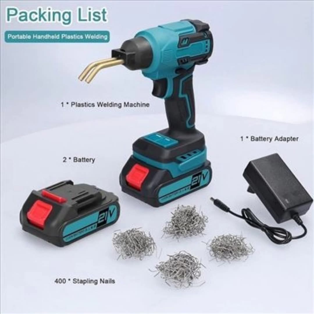 Aku pistolj za plastiku (lemilica) sa 2 baterije od 21V