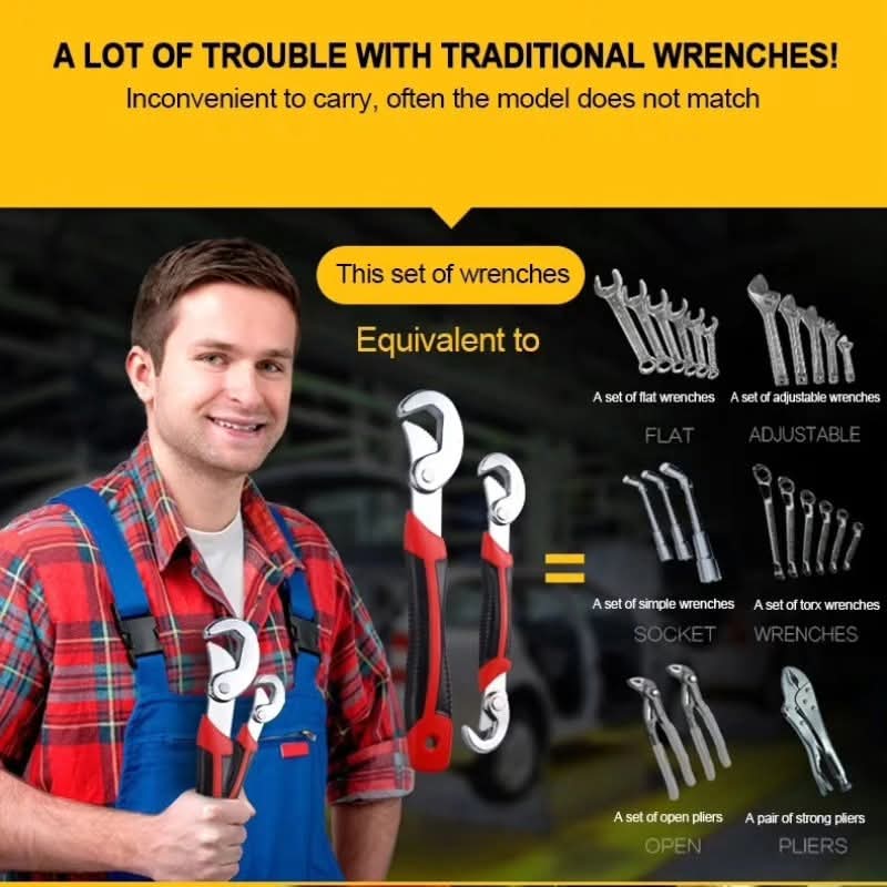 Univerzalni kljucevi Snap'n Grip 2 komada