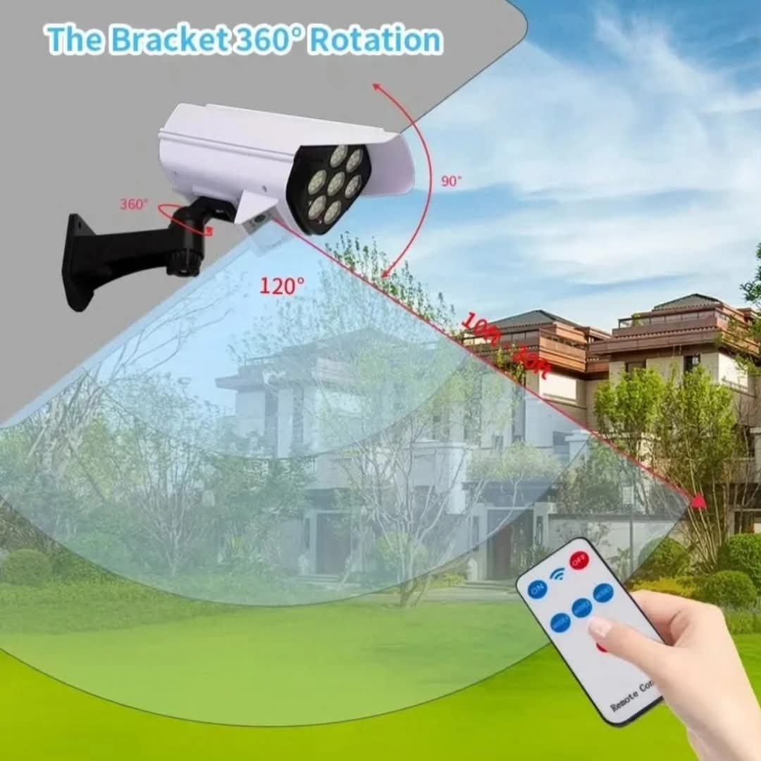 Solarna led lampa u obliku kamere