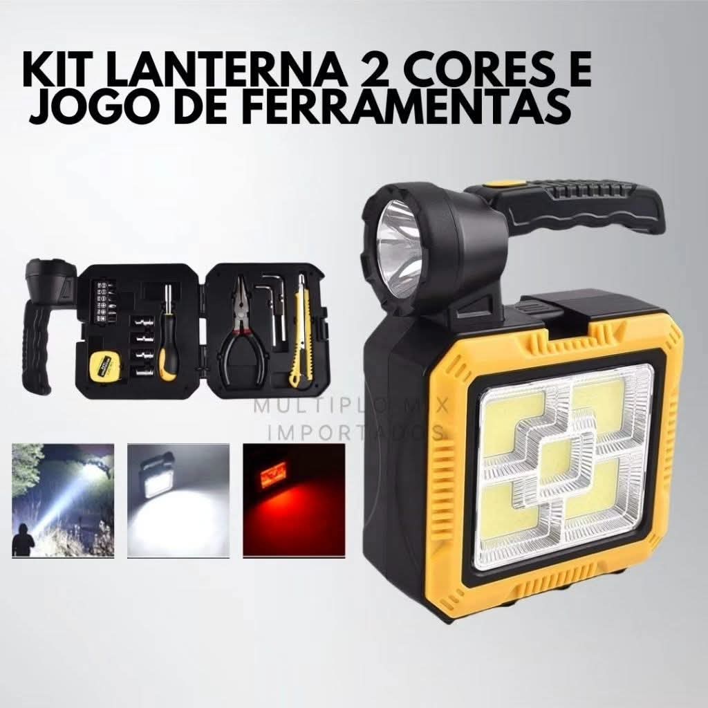 2U1 SOLARNA RUČNA LAMPA I SET ALATA