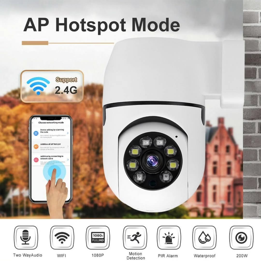 WI-FI rotirajuca kamera sa utikacem za struju