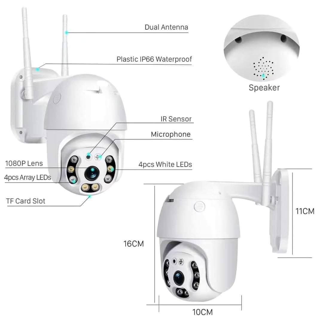 Rotirajuca Wi-Fi smart kamera 1080p 5Mpx