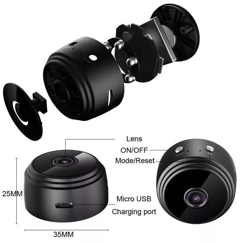 Nadzorna Wi-Fi mini kamera
