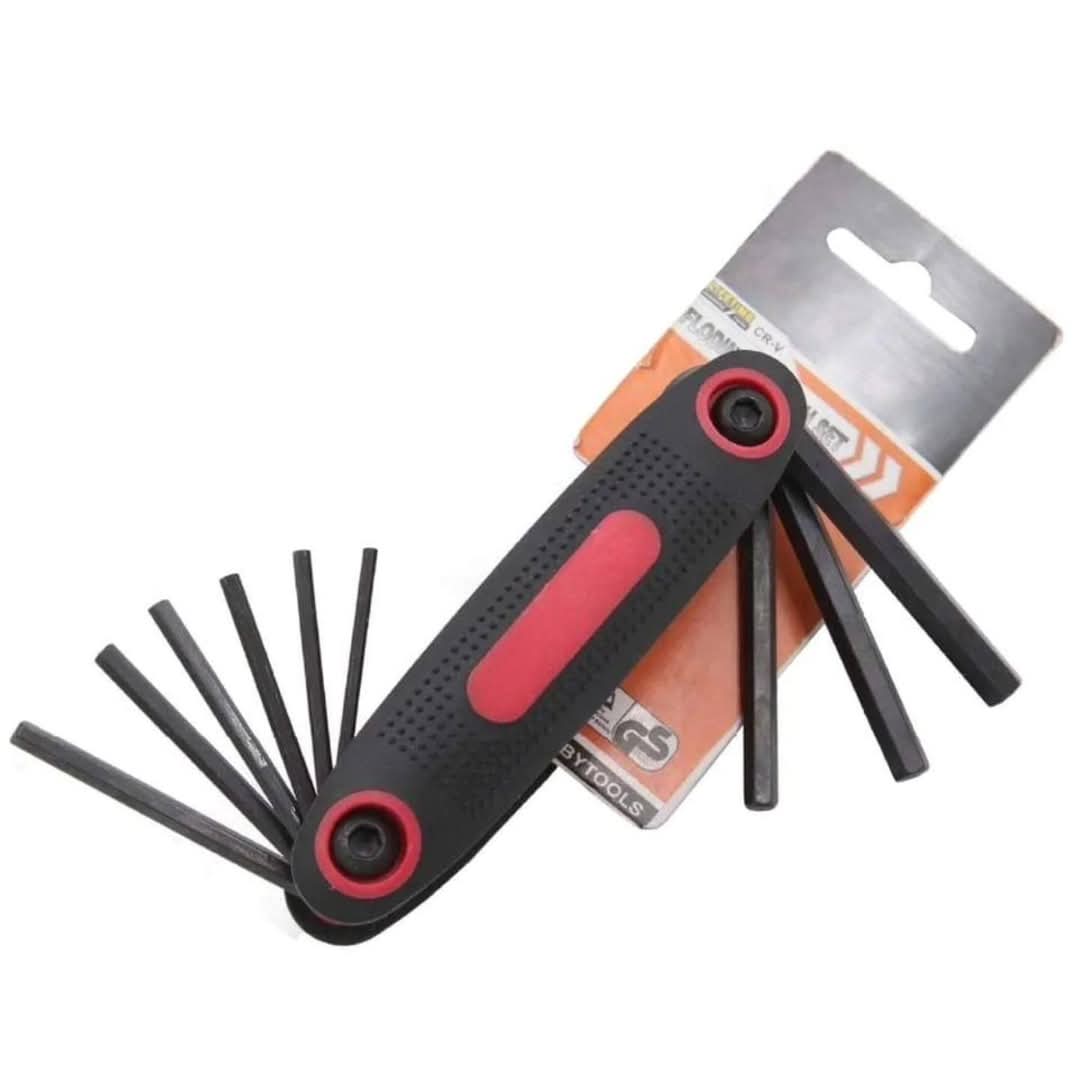 Set od 3 ključa na rasklapanje  imbusa i toreksa