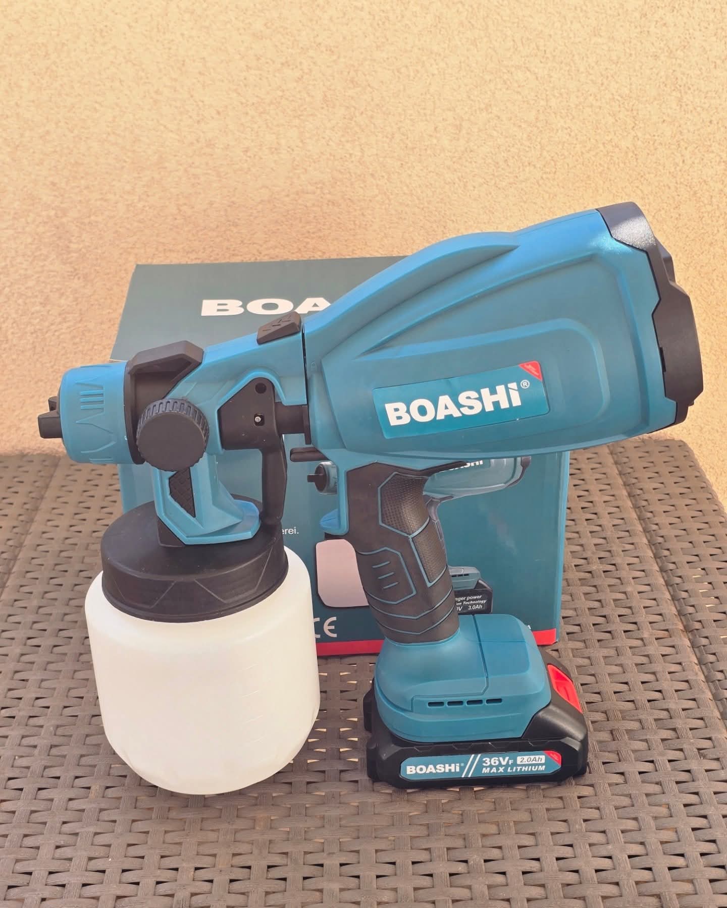 Akumulatorski pištolj za farbanje sa jednom baterijom od 36V