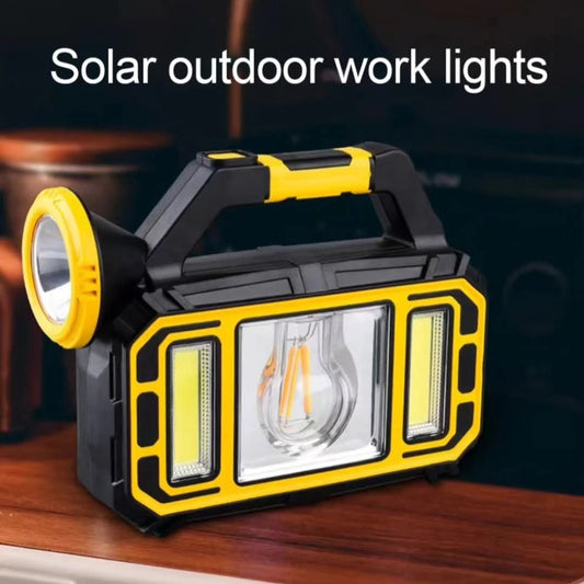 Visenamjenska solarna lampa prenosiva