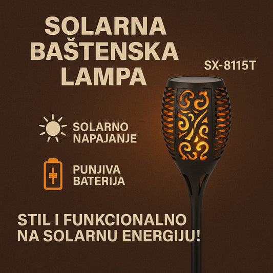 Solarna bastenska lampa