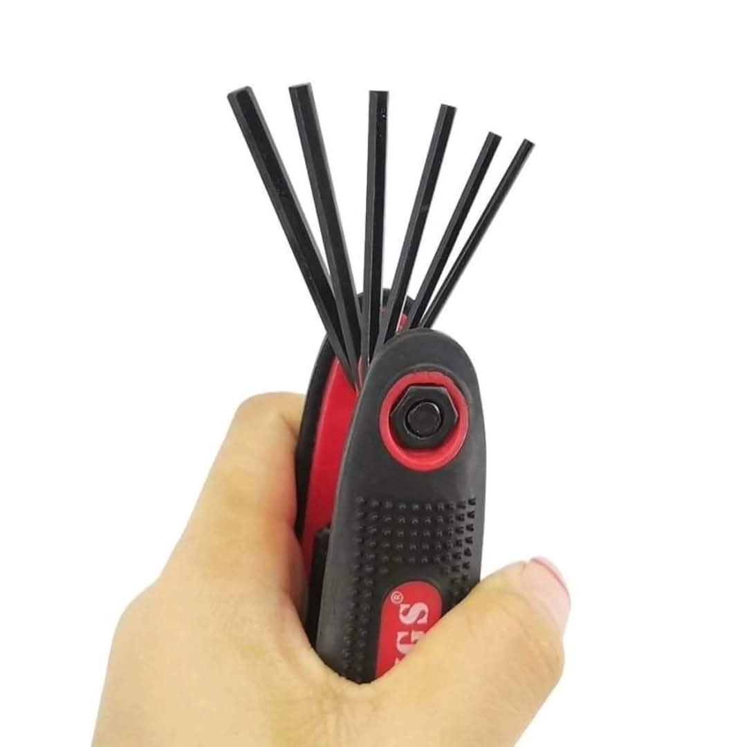 Set od 3 ključa na rasklapanje  imbusa i toreksa