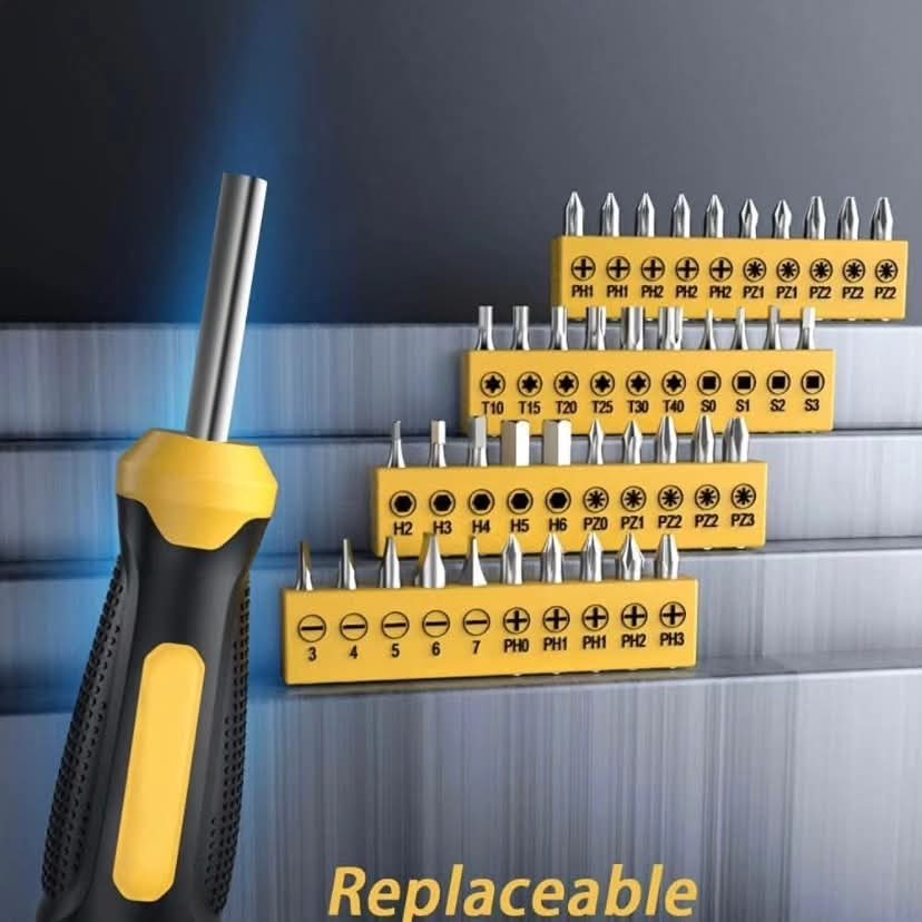 Set od 18 srafcigera i 40 zamjenskih djelova