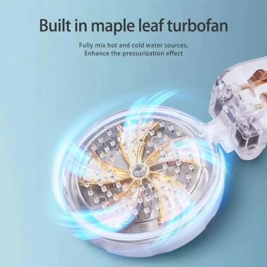 Turbo tuš sa filterom za prečišćavanje vode