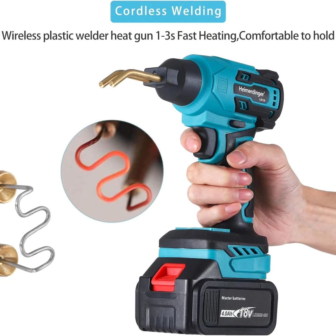 Aku pistolj za plastiku (lemilica) sa 2 baterije od 21V