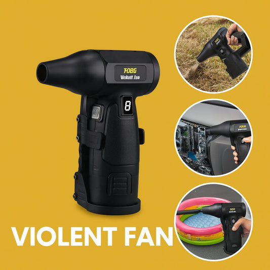 Aku duvač – Violent Fan F026 (12V Li-Ion baterija, 8 režima rada)