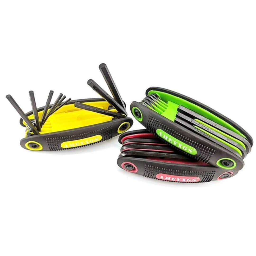 Set od 3 ključa na rasklapanje  imbusa i toreksa